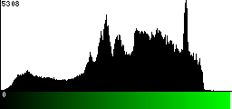 Green Histogram