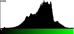 Green Histogram