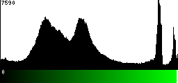 Green Histogram