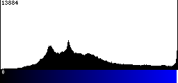 Blue Histogram