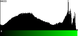 Green Histogram