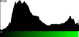 Green Histogram