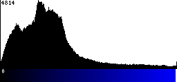 Blue Histogram