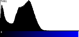 Blue Histogram