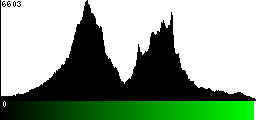 Green Histogram