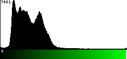 Green Histogram