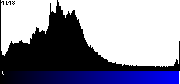 Blue Histogram