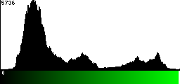 Green Histogram