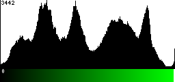 Green Histogram