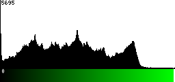 Green Histogram