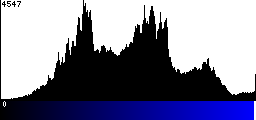 Blue Histogram