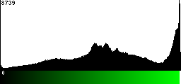 Green Histogram