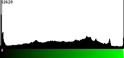 Green Histogram