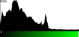 Green Histogram