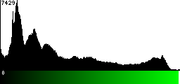 Green Histogram