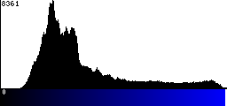 Blue Histogram