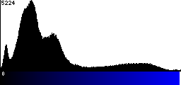 Blue Histogram