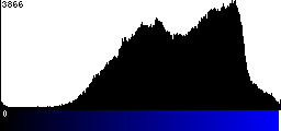 Blue Histogram