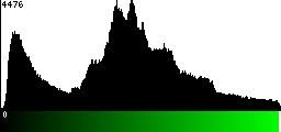 Green Histogram