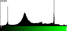 Green Histogram