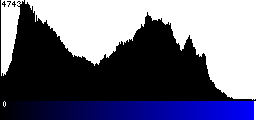 Blue Histogram