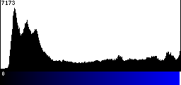 Blue Histogram