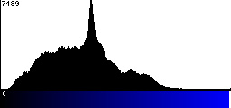 Blue Histogram