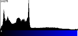 Blue Histogram