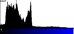 Blue Histogram