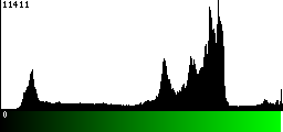 Green Histogram