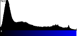 Blue Histogram