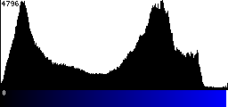 Blue Histogram