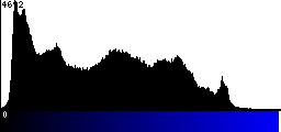 Blue Histogram