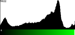 Green Histogram