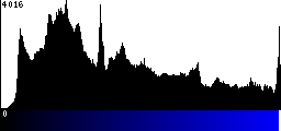 Blue Histogram