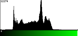 Green Histogram