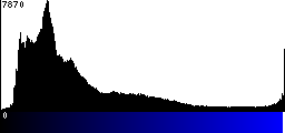 Blue Histogram