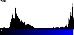 Blue Histogram