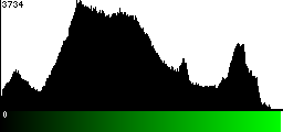 Green Histogram