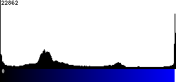 Blue Histogram