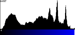 Blue Histogram