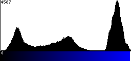 Blue Histogram