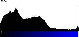 Blue Histogram