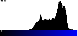 Blue Histogram