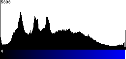 Blue Histogram