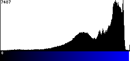 Blue Histogram
