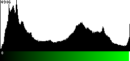 Green Histogram
