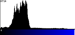 Blue Histogram