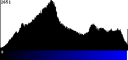 Blue Histogram