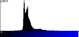 Blue Histogram